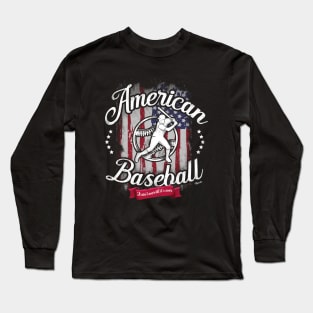 American Baseball Long Sleeve T-Shirt